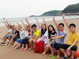 橙樹網(wǎng)絡(luò)蒼南柳壟沙灘露營記！